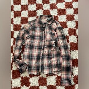 Pink and Black Flannel